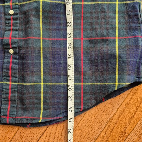 Polo Ralph Lauren Classic Fit Pony Shirt Men's XL Button Up Green Plaid - Picture 11 of 14